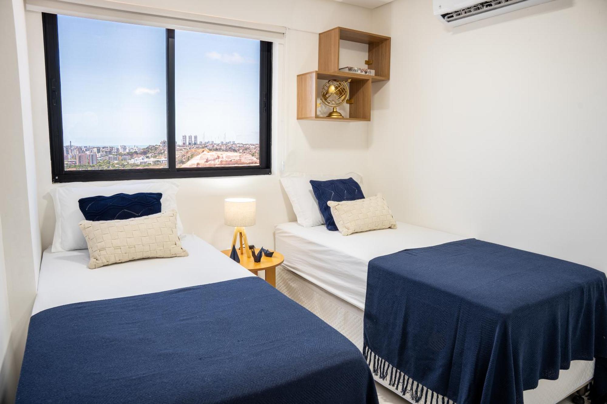 Apartamento Refugio Maravista #1908 - Piscina, Hidro, Wi-fi, Ate 6 Pessoas *